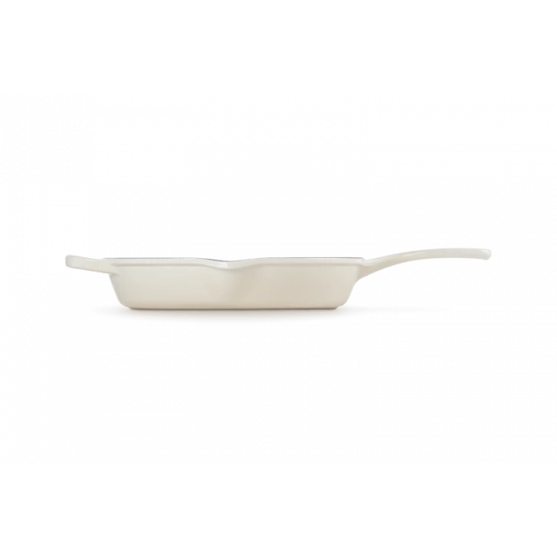 Skillet Rond Profond 26cm En Fonte Meringue Le Creuset 4 Skillet Rond Profond 26cm En Fonte Meringue Le Creuset – Image 2