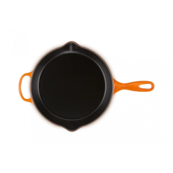 Skillet Rond Profond 26cm En Fonte Volcanique Le Creuset -Ustensiles De Cuisine Boutique skillet rond profond 26cm en fonte volcanique le creuset 3