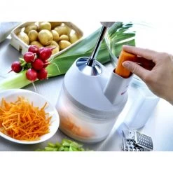 SliceSy Blanc - Accessoire Bamix -Ustensiles De Cuisine Boutique slicesy blanc accessoire bamix 2