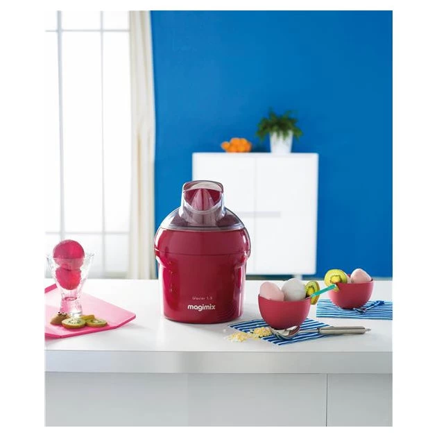 Sorbetière 1.5 L Rouge Magimix 5 Sorbetière 1.5 L Rouge Magimix – Image 3