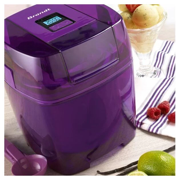 Sorbetière 1,5 L Violet Pourpre Brandt 4 Sorbetière 1,5 L Violet Pourpre Brandt – Image 2