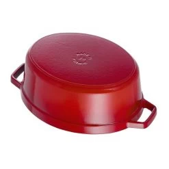 STAUB Cocotte Fonte Ovale 23 Cm Rouge Cerise 2,35 L 8 STAUB Cocotte Fonte Ovale 23 Cm Rouge Cerise 2,35 L -Ustensiles De Cuisine Boutique staub cocotte fonte ovale 23 cm rouge cerise 235 l 2