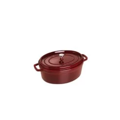 STAUB Cocotte Fonte Ovale 29 Cm Grenadine Majolique 4,2 L