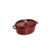 STAUB Cocotte Fonte Ovale 33 Cm Grenadine Majolique 6,7 L -Ustensiles De Cuisine Boutique staub cocotte fonte ovale 33 cm grenadine majolique 67 l