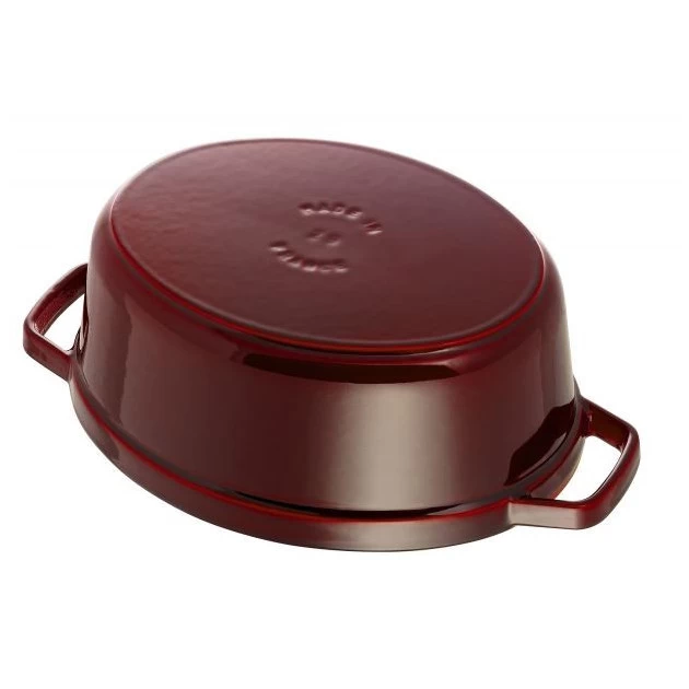 STAUB Cocotte Fonte Ovale 33 Cm Grenadine Majolique 6,7 L 5 STAUB Cocotte Fonte Ovale 33 Cm Grenadine Majolique 6,7 L – Image 3