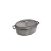 STAUB Cocotte Fonte Ovale 33 Cm Gris Graphite 6,7 L -Ustensiles De Cuisine Boutique staub cocotte fonte ovale 33 cm gris graphite 67 l