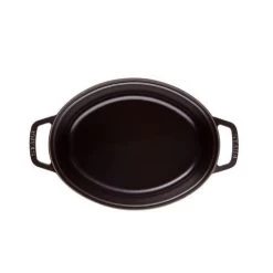 STAUB Cocotte Fonte Ovale 33 Cm Noir Mat 6,7 L 7 STAUB Cocotte Fonte Ovale 33 Cm Noir Mat 6,7 L -Ustensiles De Cuisine Boutique staub cocotte fonte ovale 33 cm noir mat 67 l 2