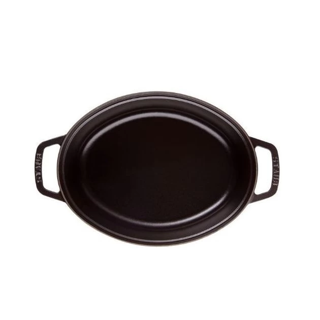 STAUB Cocotte Fonte Ovale 33 Cm Noir Mat 6,7 L 5 STAUB Cocotte Fonte Ovale 33 Cm Noir Mat 6,7 L – Image 3