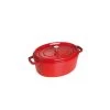 STAUB Cocotte Fonte Ovale 33 Cm Rouge Cerise 6,7 L -Ustensiles De Cuisine Boutique staub cocotte fonte ovale 33 cm rouge cerise 67 l