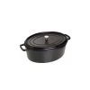 STAUB Cocotte Fonte Ovale 41 Cm Noir Mat 12 L -Ustensiles De Cuisine Boutique staub cocotte fonte ovale 41 cm noir mat 12 l