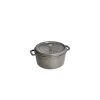 STAUB Cocotte Fonte Ronde 12 Cm Gris Graphite 0,4 L -Ustensiles De Cuisine Boutique staub cocotte fonte ronde 12 cm gris graphite 04 l