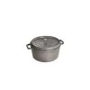 STAUB Cocotte Fonte Ronde 14 Cm Gris Graphite 0,8 L
