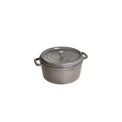 STAUB Cocotte Fonte Ronde 18 Cm Gris Graphite 1,7 L