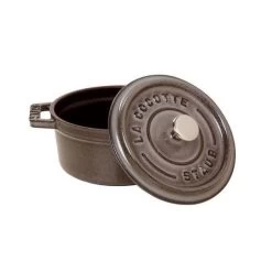 STAUB Cocotte Fonte Ronde 20 Cm Gris Graphite 2,2 L 5 STAUB Cocotte Fonte Ronde 20 Cm Gris Graphite 2,2 L -Ustensiles De Cuisine Boutique staub cocotte fonte ronde 20 cm gris graphite 22 l 1