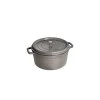 STAUB Cocotte Fonte Ronde 20 Cm Gris Graphite 2,2 L -Ustensiles De Cuisine Boutique staub cocotte fonte ronde 20 cm gris graphite 22 l