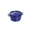 STAUB Cocotte Fonte Ronde 24 Cm Bleu Intense Majolique 3,8 L 1 STAUB Cocotte Fonte Ronde 24 Cm Bleu Intense Majolique 3,8 L -Ustensiles De Cuisine Boutique staub cocotte fonte ronde 24 cm bleu intense majolique 38 l