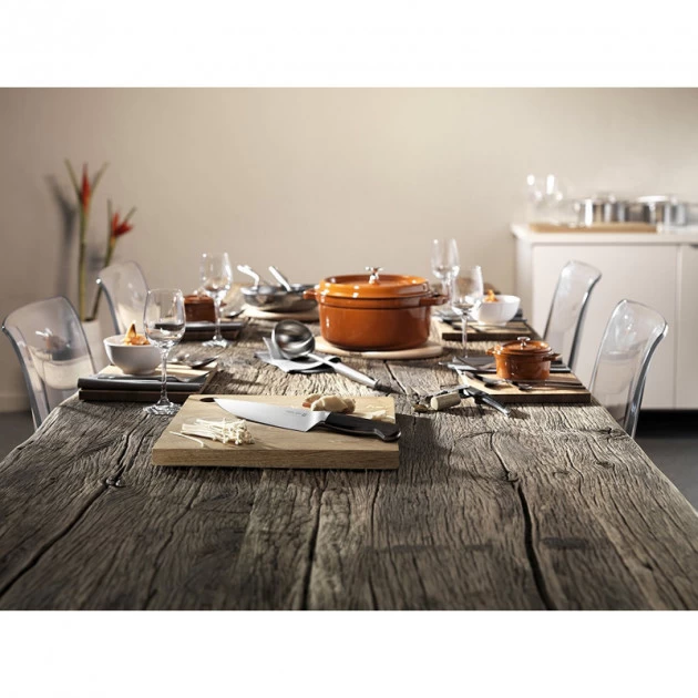 STAUB Cocotte Fonte Ronde 24 Cm Cannelle Majolique 3,8 L 5 STAUB Cocotte Fonte Ronde 24 Cm Cannelle Majolique 3,8 L – Image 3