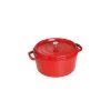 STAUB Cocotte Fonte Ronde 24 Cm Rouge Cerise 3,8 L -Ustensiles De Cuisine Boutique staub cocotte fonte ronde 24 cm rouge cerise 38 l