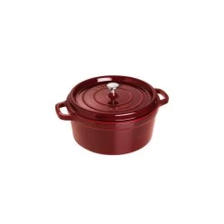 STAUB Cocotte Fonte Ronde 26 Cm Grenadine Majolique 5,2 L
