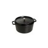 STAUB Cocotte Fonte Ronde 26 Cm Noir Mat 5,2 L