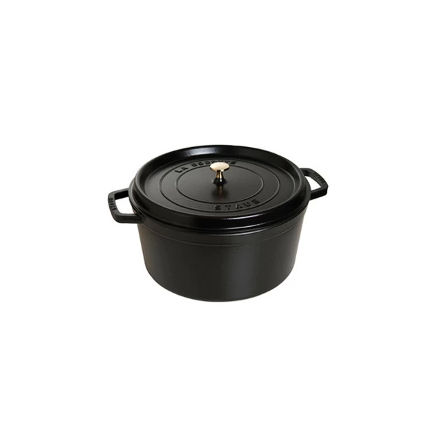 STAUB Cocotte Fonte Ronde 26 Cm Noir Mat 5,2 L 3 STAUB Cocotte Fonte Ronde 26 Cm Noir Mat 5,2 L