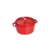 STAUB Cocotte Fonte Ronde 26 Cm Rouge Cerise 5,2 L 2 STAUB Cocotte Fonte Ronde 26 Cm Rouge Cerise 5,2 L -Ustensiles De Cuisine Boutique staub cocotte fonte ronde 26 cm rouge cerise 52 l
