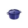 STAUB Cocotte Fonte Ronde 28 Cm Bleu Intense Majolique 6,7 L -Ustensiles De Cuisine Boutique staub cocotte fonte ronde 28 cm bleu intense majolique 67 l