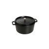 STAUB Cocotte Fonte Ronde 28 Cm Noir Mat 6,7 L