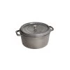 STAUB Cocotte Fonte Ronde 30 Cm Gris Graphite 8,35 L -Ustensiles De Cuisine Boutique staub cocotte fonte ronde 30 cm gris graphite 835 l