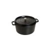 STAUB Cocotte Fonte Ronde 30 Cm Noir Mat 8,35 L -Ustensiles De Cuisine Boutique staub cocotte fonte ronde 30 cm noir mat 835 l