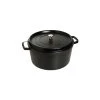 STAUB Cocotte Fonte Ronde 34 Cm Noir Mat 12,6 L -Ustensiles De Cuisine Boutique staub cocotte fonte ronde 34 cm noir mat 126 l