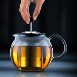 Théière Avec Filtre Inox 50cl ASSAM Bodum -Ustensiles De Cuisine Boutique theiere avec filtre inox 50cl assam bodum 3