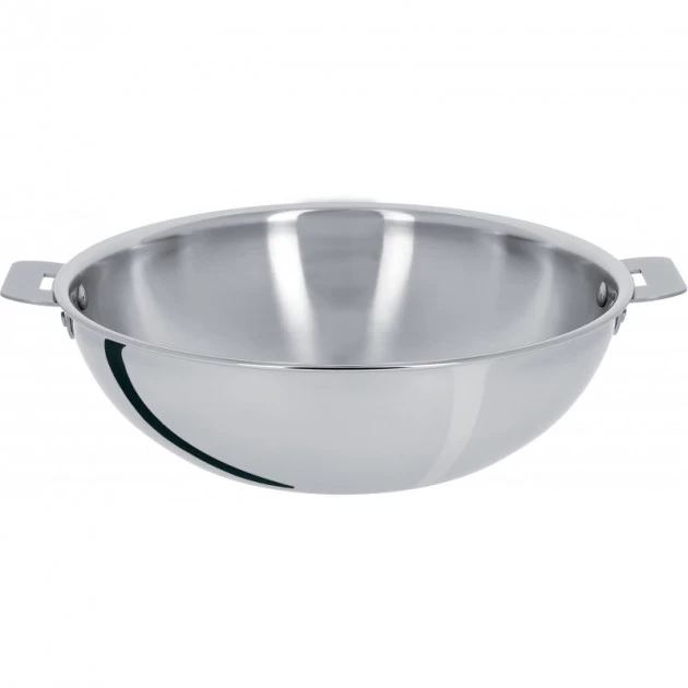 Wok Casteline Ø 20 Cm Manche Amovible Inox Cristel 3 Wok Casteline Ø 20 Cm Manche Amovible Inox Cristel