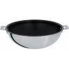 Wok Casteline Ø 28 Cm Manche Amovible Anti-Adhésif Inox Cristel