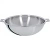 Wok Casteline Ø 28 Cm Manche Amovible Inox Cristel