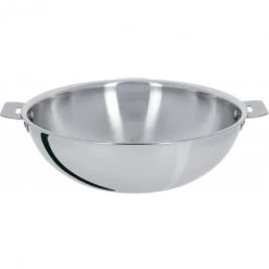 Wok Casteline Ø 28 Cm Manche Amovible Inox Cristel
